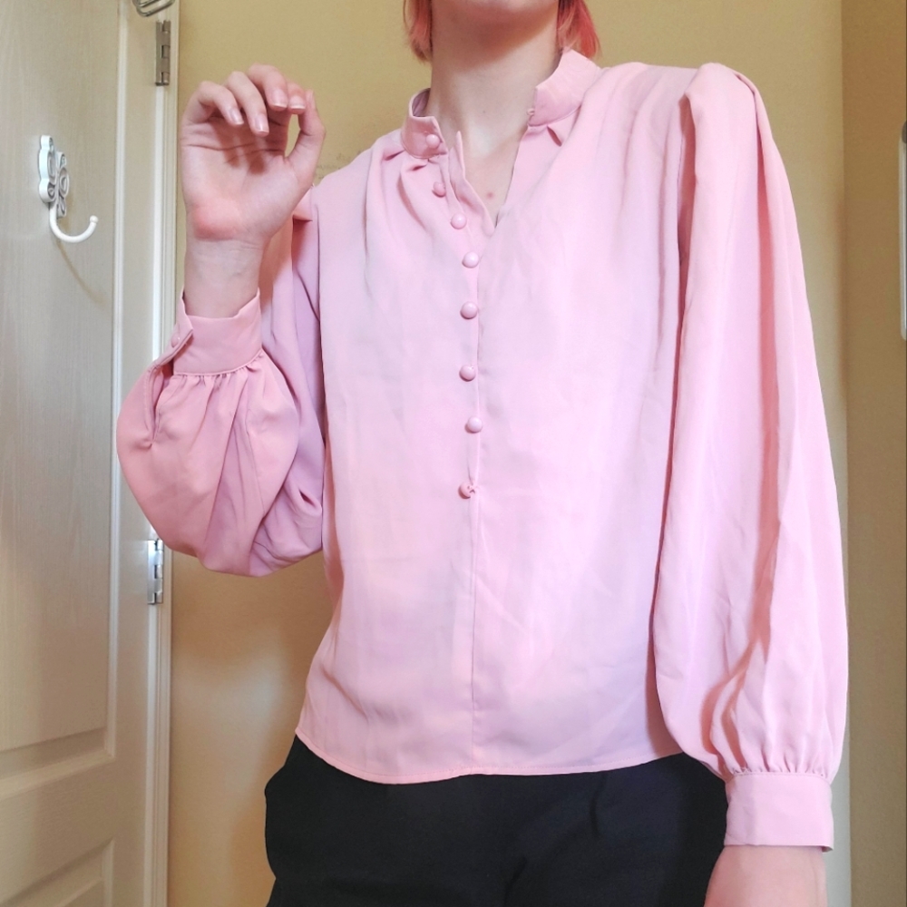 Shein Pink Blouse size M